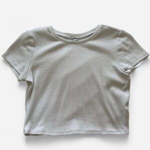 Garage White Baby Tee